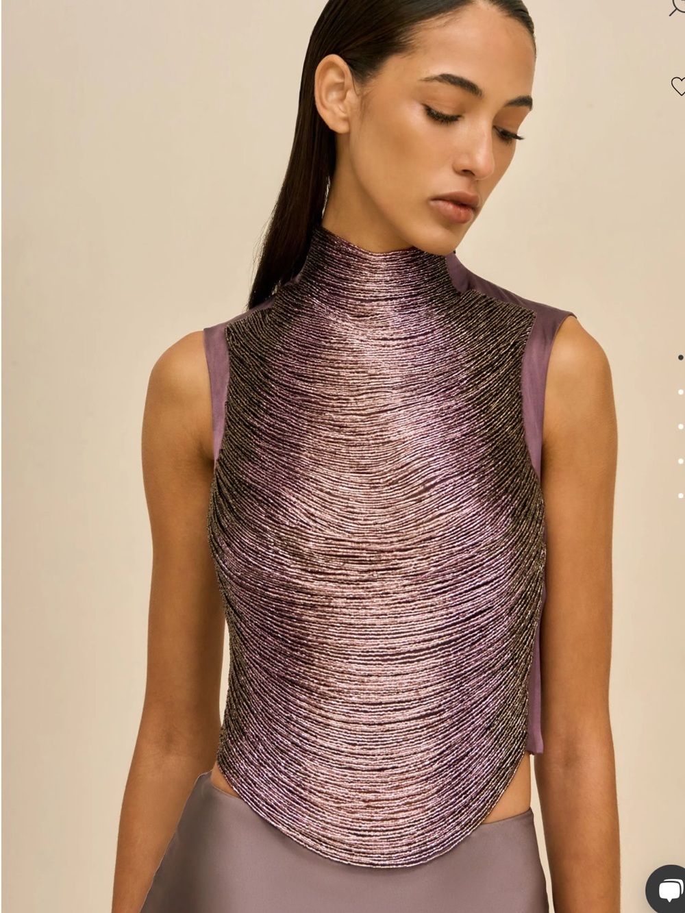 Cult Gaia Taraji Top: Warm Haze